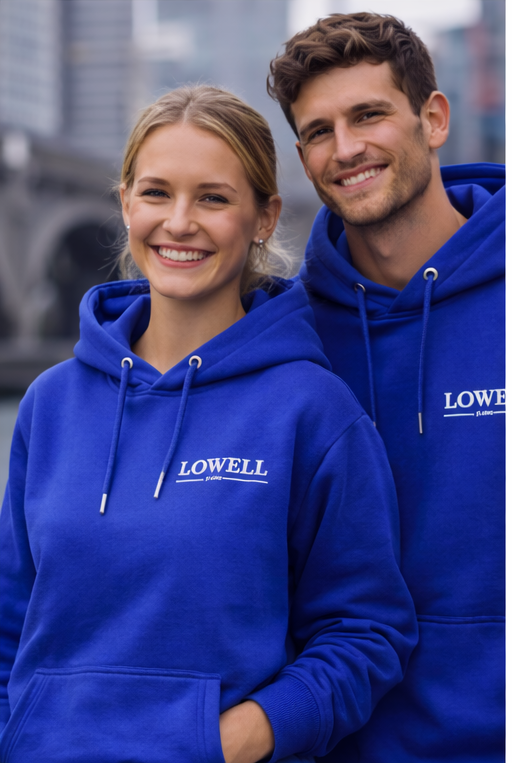 Lowell Hoodie Blauw