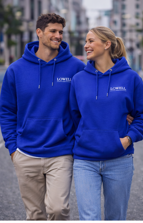 Lowell Hoodie Blauw