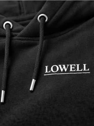 Lowell Hoodie Zwart