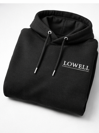 Lowell Hoodie Zwart