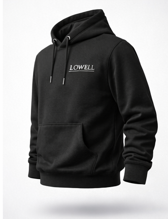 Lowell Hoodie Zwart