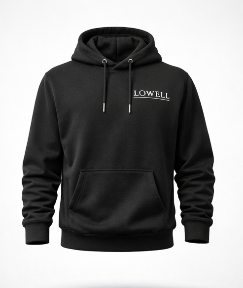 Lowell Hoodie Zwart