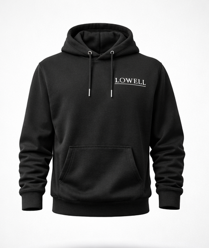 Lowell Hoodie Zwart